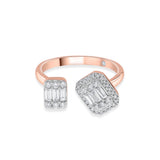 MOI Emerald Cluster Ring - Zen Diamond India