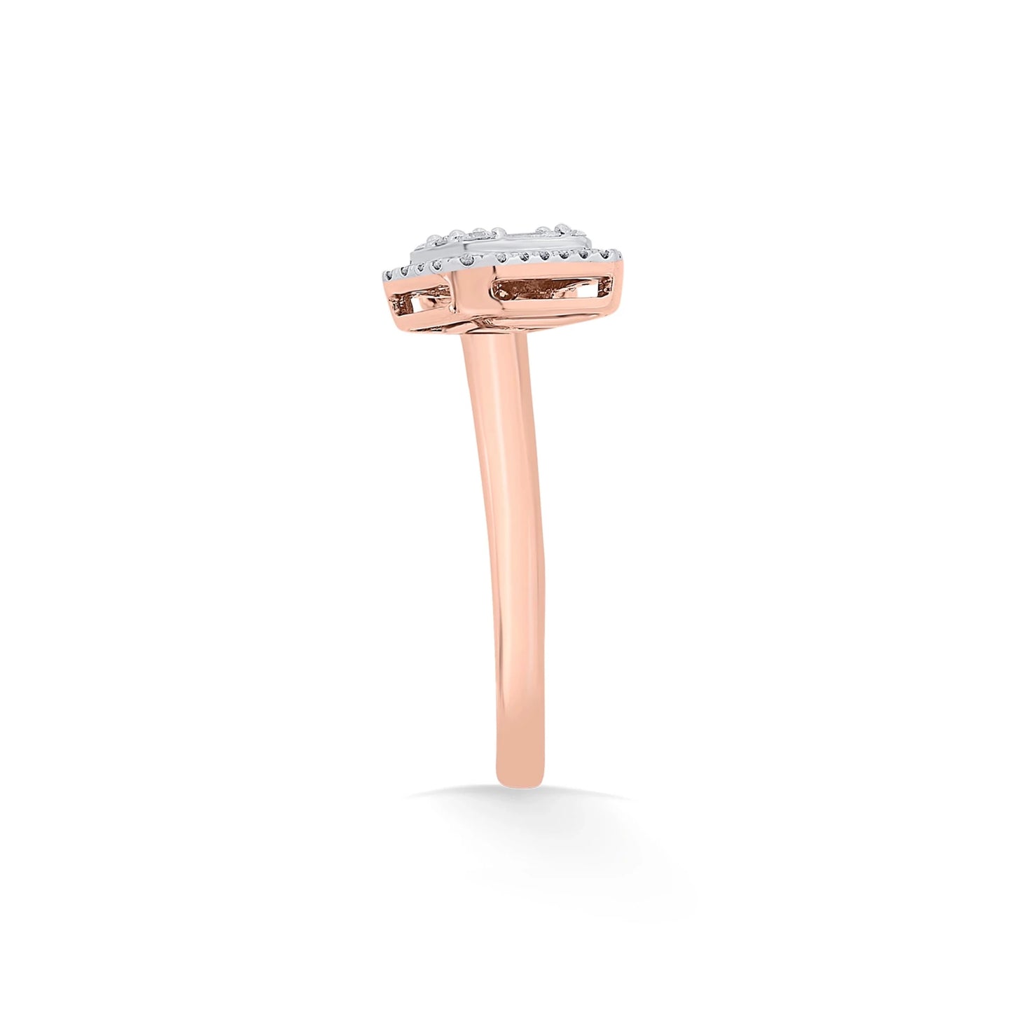 MOI Emerald Cluster Ring - Zen Diamond India