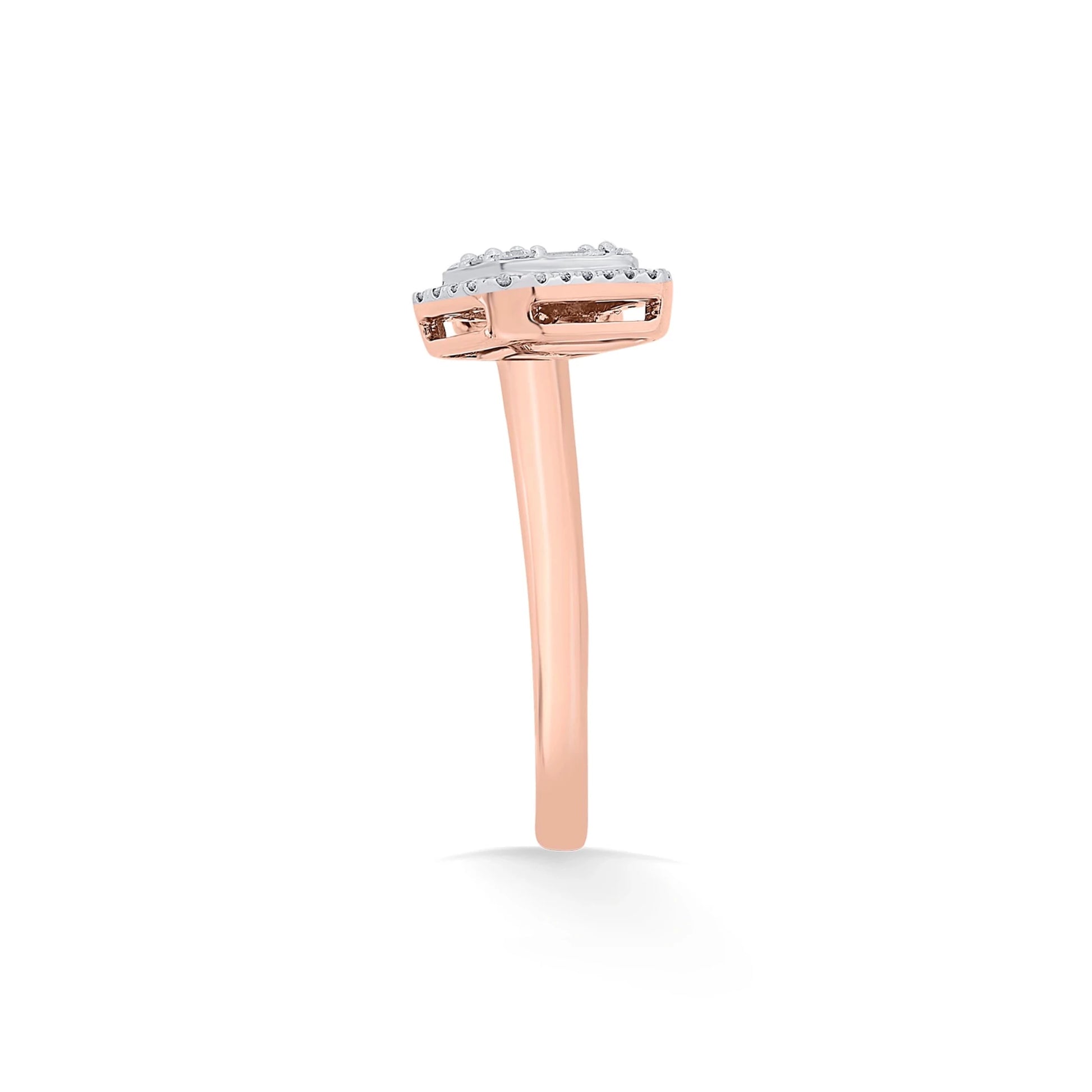 MOI Emerald Cluster Ring - Zen Diamond India