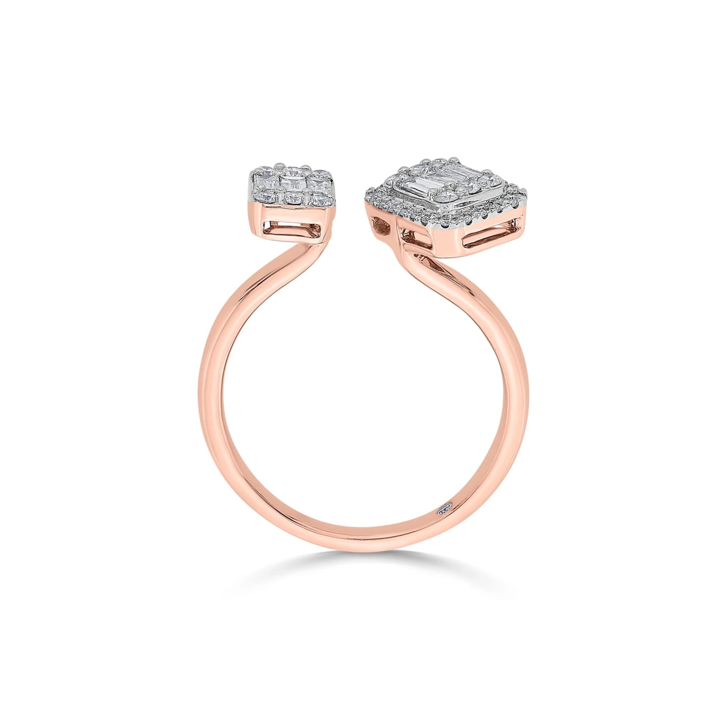 MOI Emerald Cluster Ring - Zen Diamond India