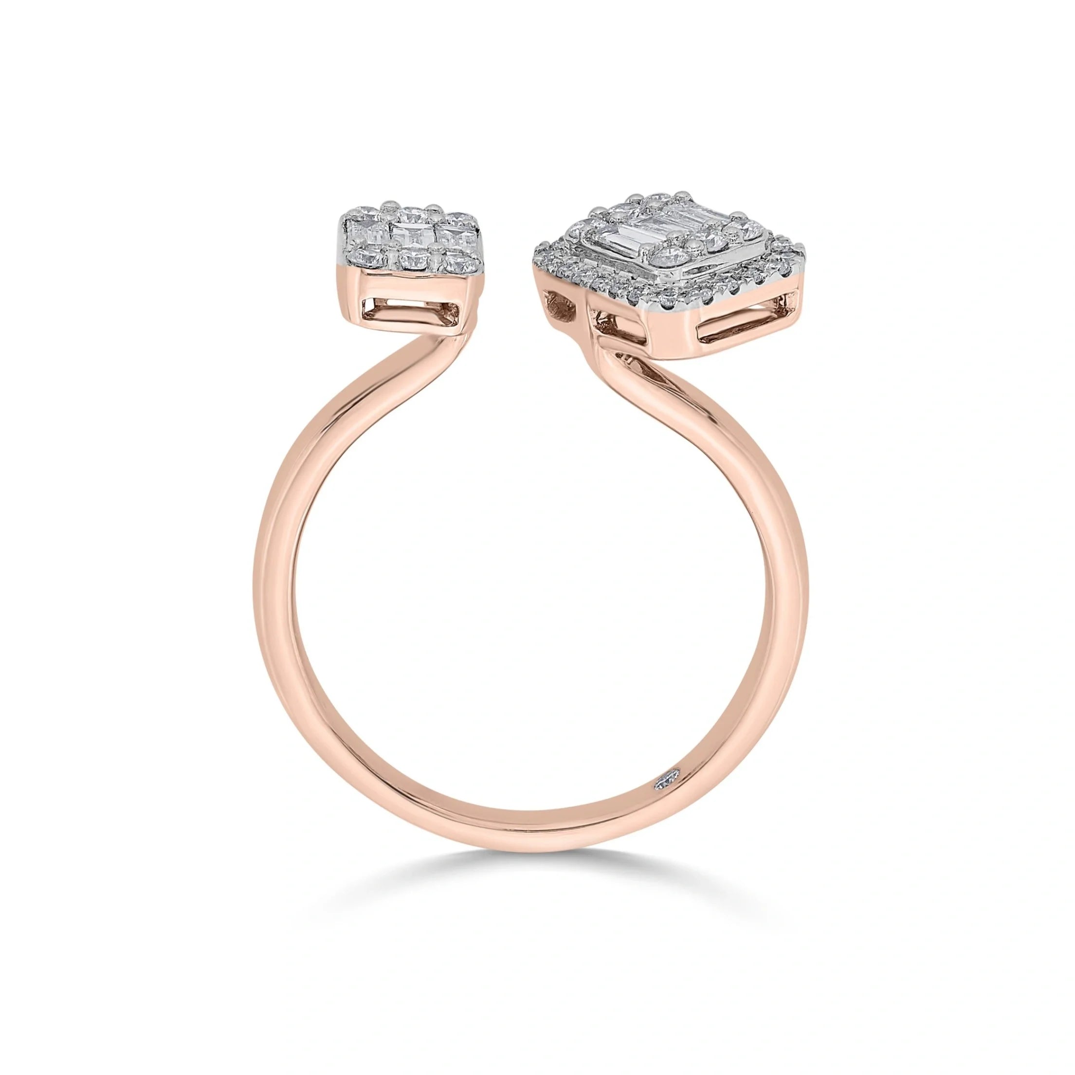 MOI Emerald Cluster Ring