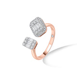 MOI Emerald Cluster Ring - Zen Diamond India