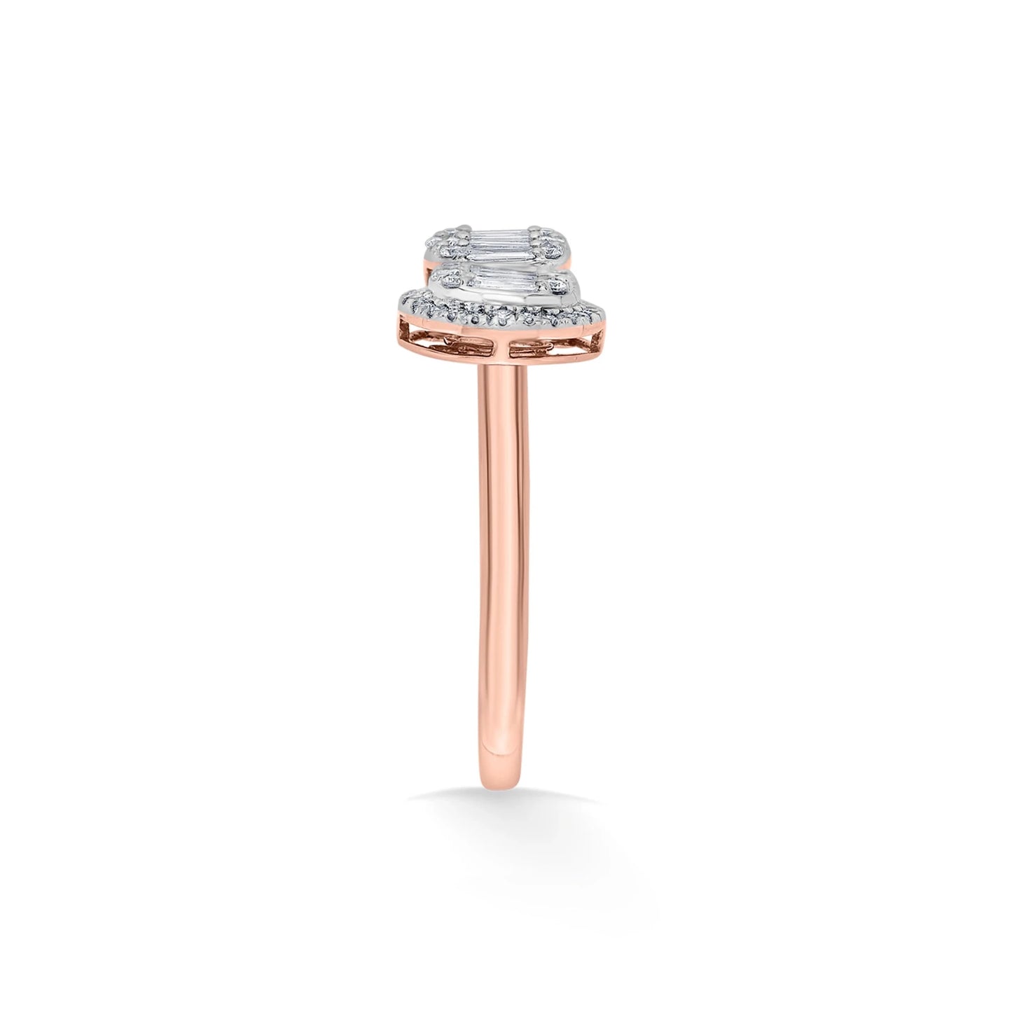 Boujee Square Ring - Zen Diamond India