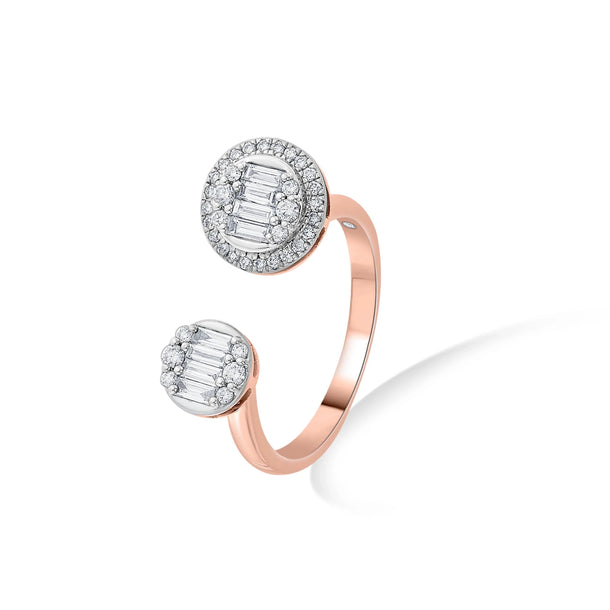 Boujee Square Ring - Zen Diamond India