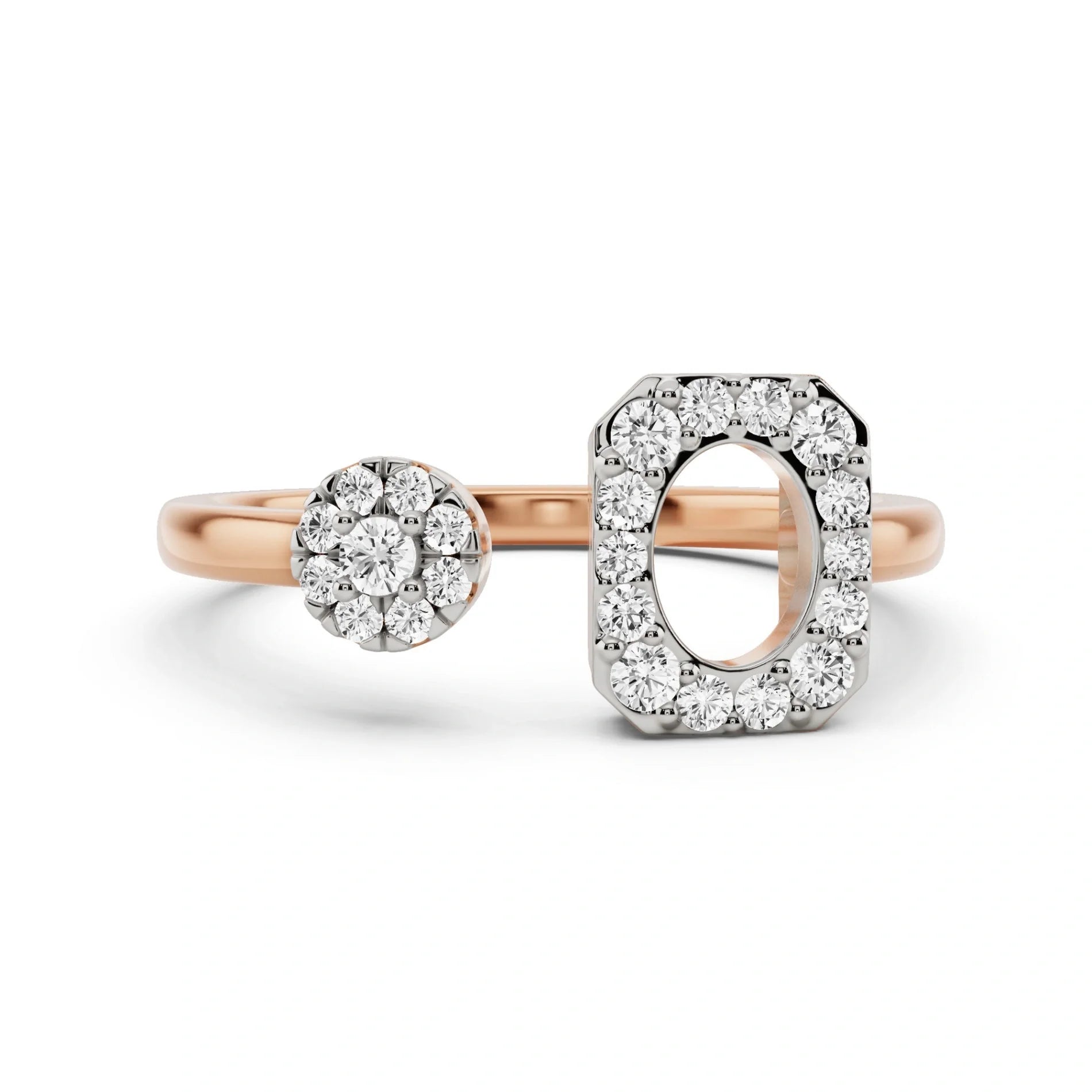 Boujee Square Ring - Zen Diamond India