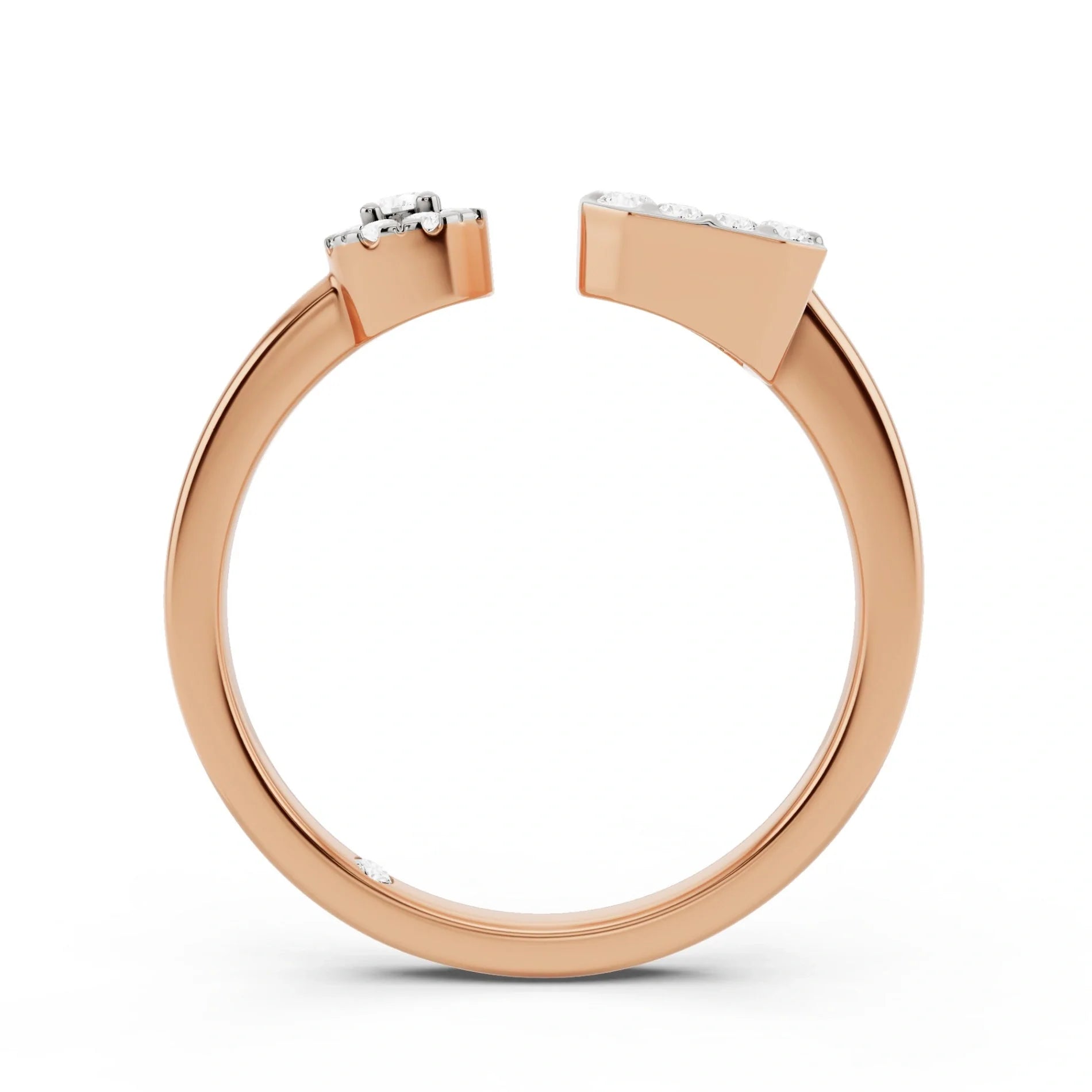 Boujee Square Ring - Zen Diamond India