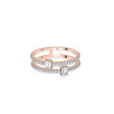 Twin Spark Radiance Ring
