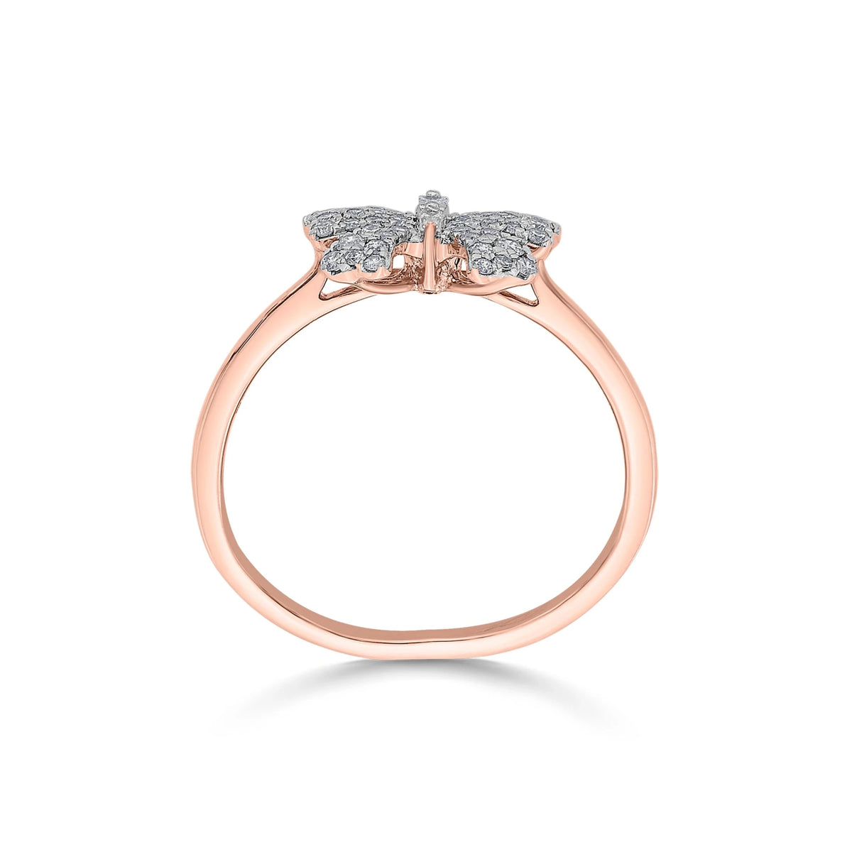 Sassy Diamond Bow Bliss Ring - Zen Diamond India