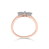 Sassy Diamond Bow Bliss Ring - Zen Diamond India