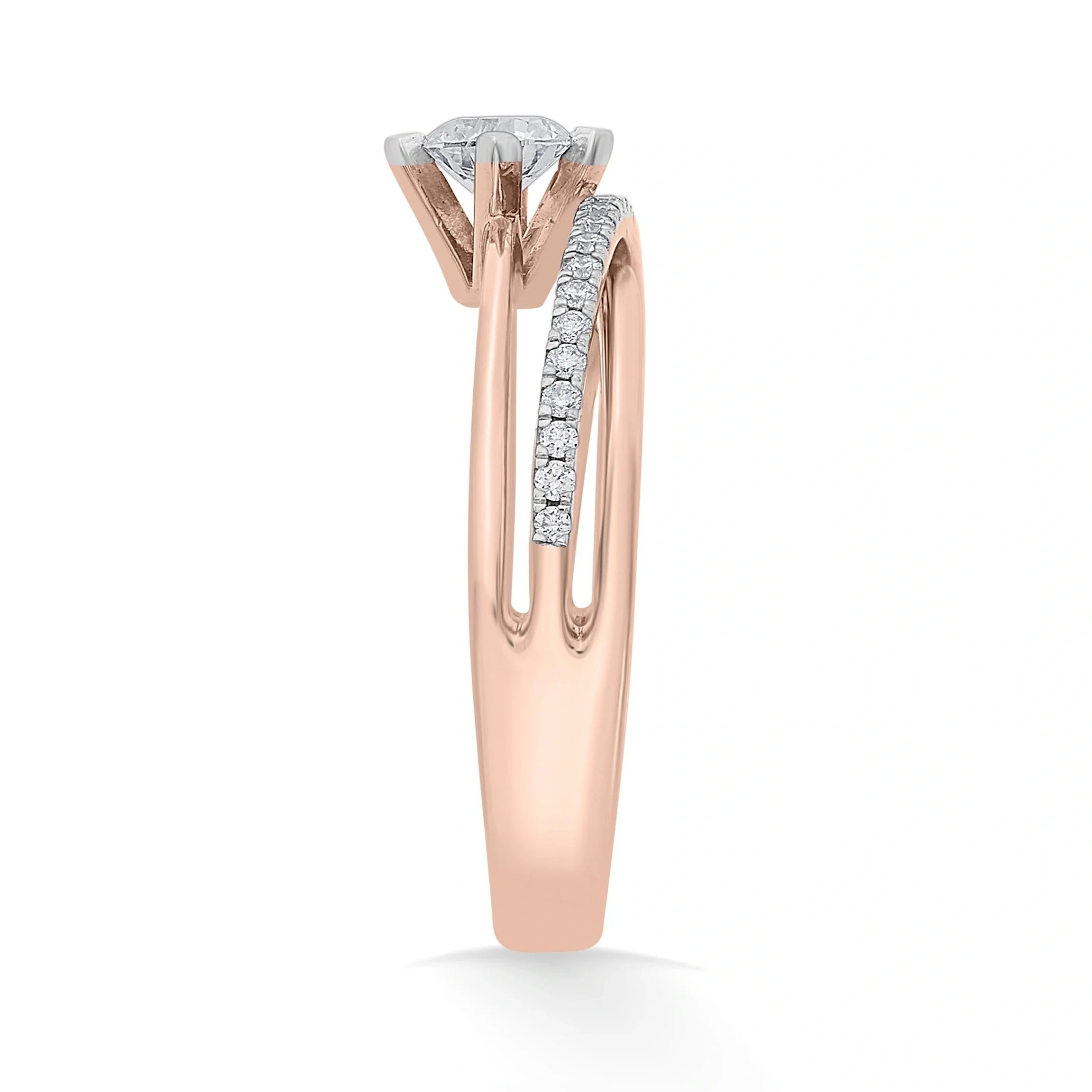 Zen Pirlanta Wide Embrace Ring - Zen Diamond India