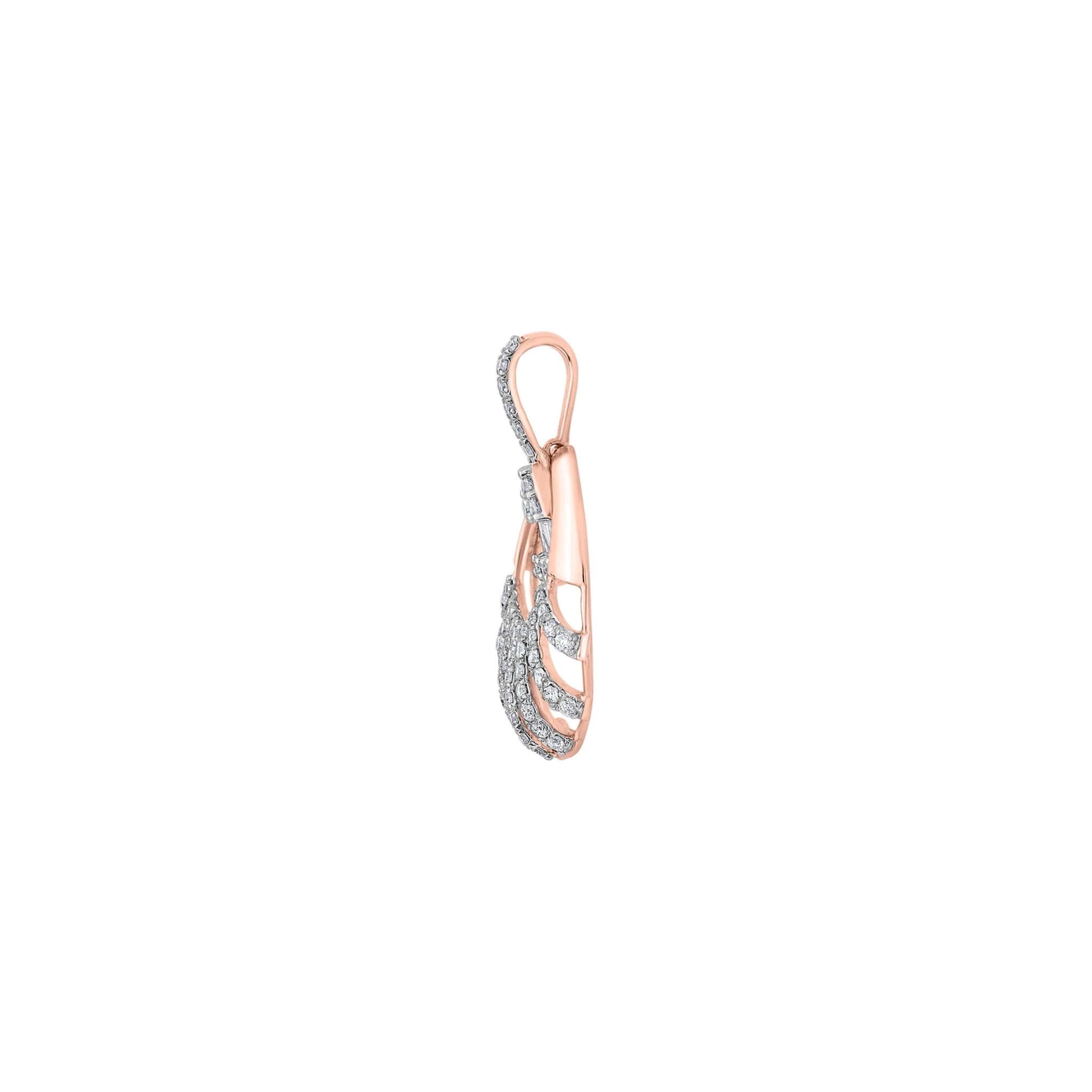 Radiant Royale Teardrop Pendant - Zen Diamond India
