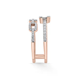Cuban Royale Link Luxe Ring