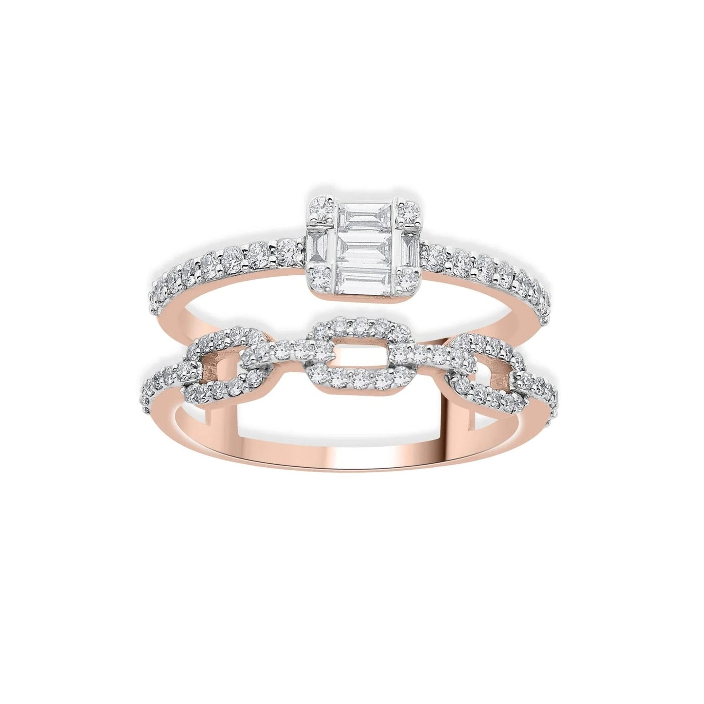 Cuban Royale Link Luxe Ring
