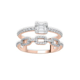 Cuban Royale Link Luxe Ring