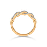 Sassy Cosmic Weave Ring - Zen Diamond India