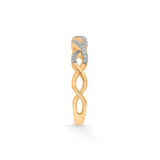 Sassy Cosmic Weave Ring - Zen Diamond India