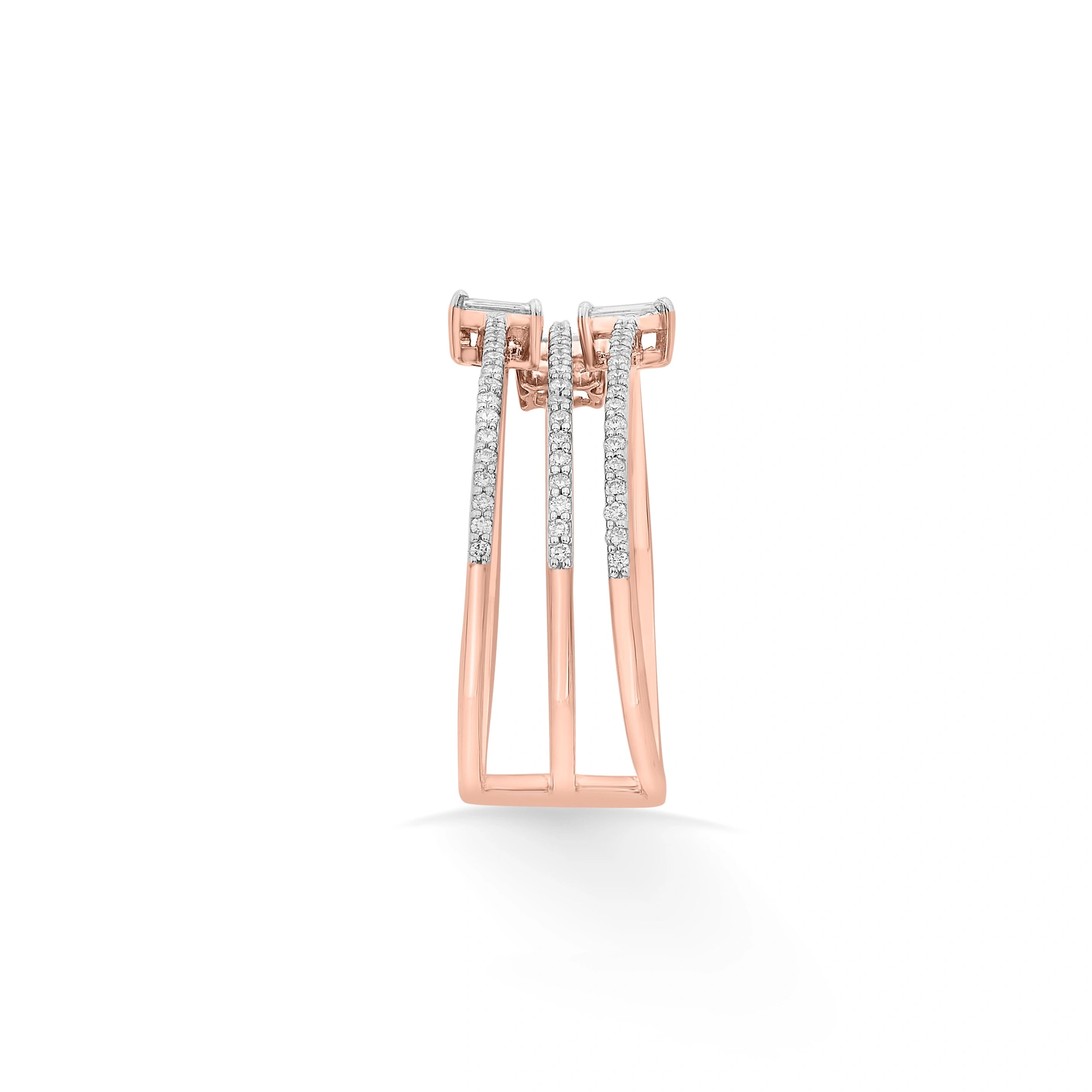 Trio Prism Luxe Ring - Zen Diamond India