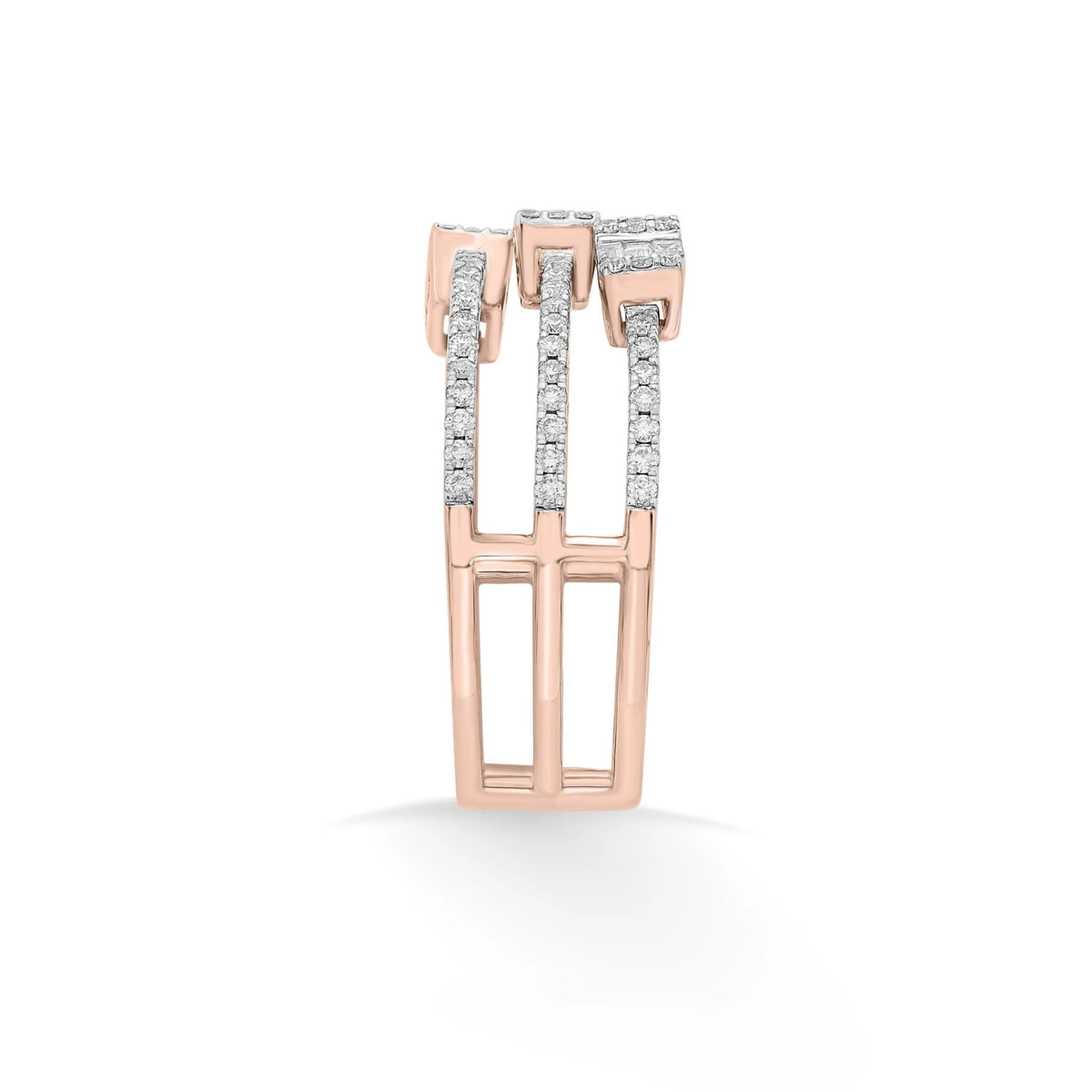 Enchante Triad Baguette Luxe Ring