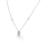 Deck Up Baguette Bullet Luxe Necklace - Zen Diamond India