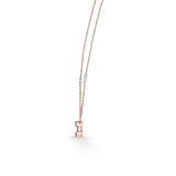 Deck Up Baguette Bullet Luxe Necklace - Zen Diamond India