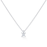 Solitaire Starlit Whisper Necklace - Zen Diamond India