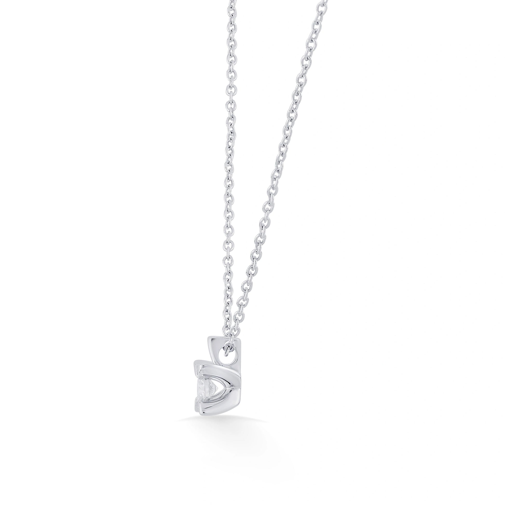 Solitaire Starlit Whisper Necklace - Zen Diamond India