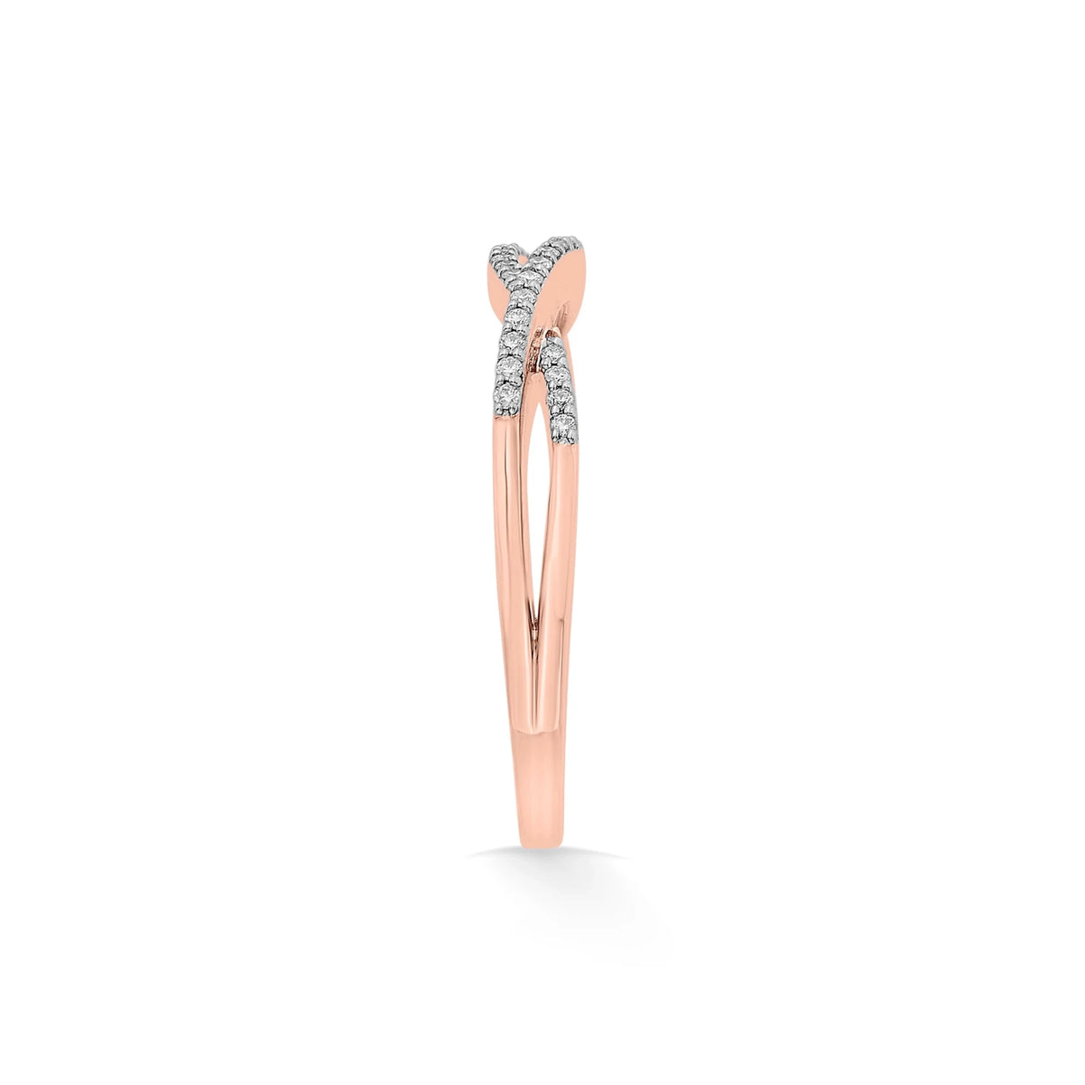 Sassy Intertwined Cosmic Connection Ring - Zen Diamond India