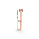 Sassy Glamorous Twinkle Ring - Zen Diamond India