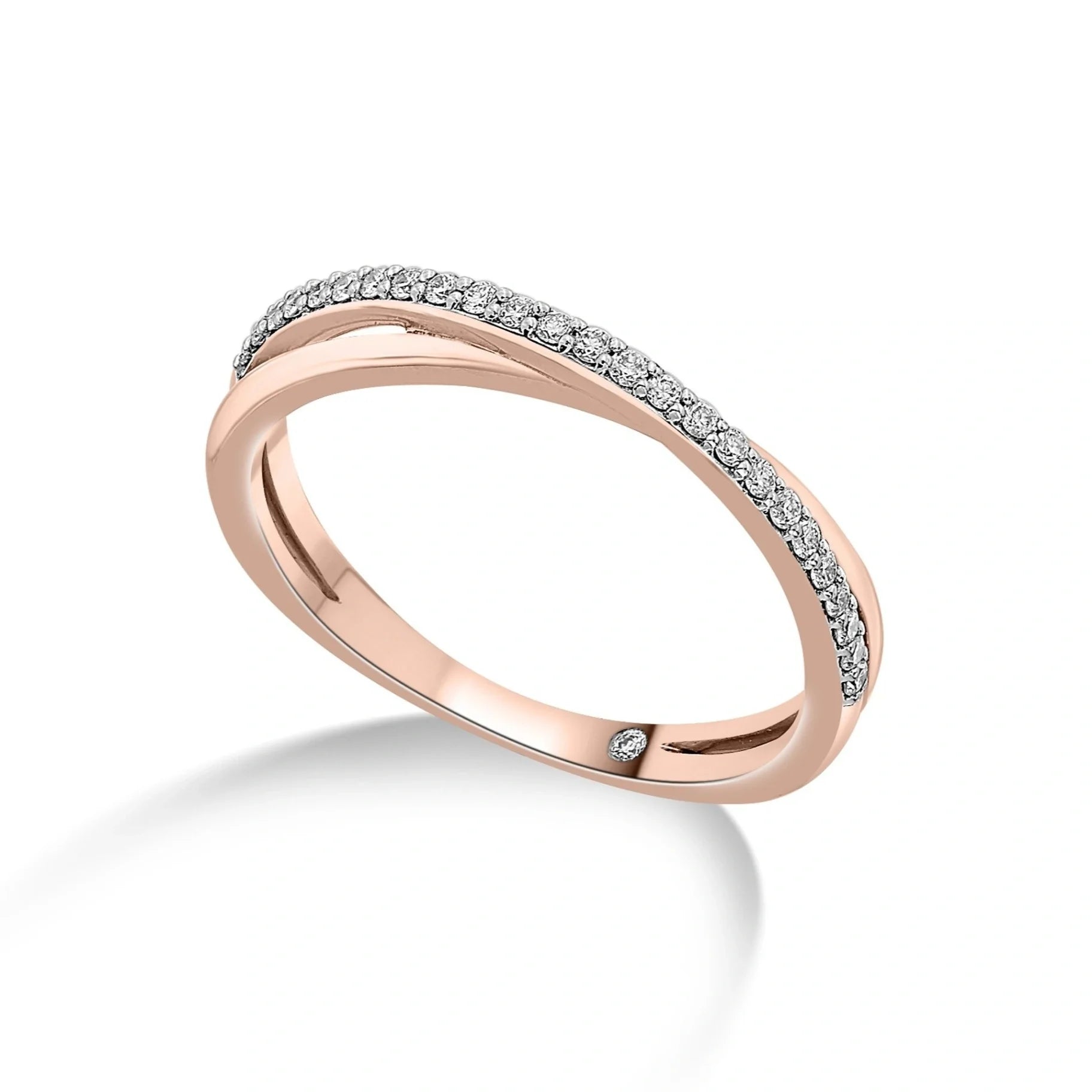 Meta Twist of Brilliance Ring - Zen Diamond India