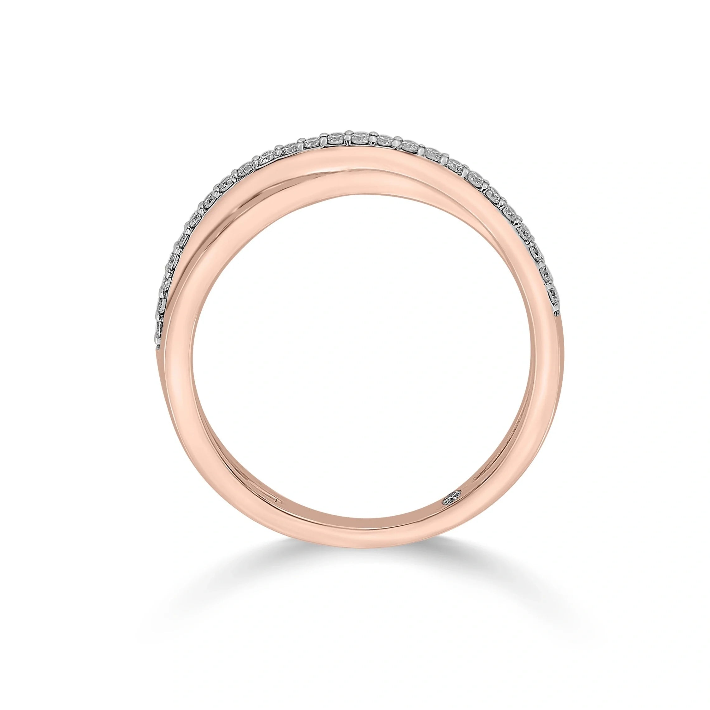 Meta Twist of Brilliance Ring - Zen Diamond India