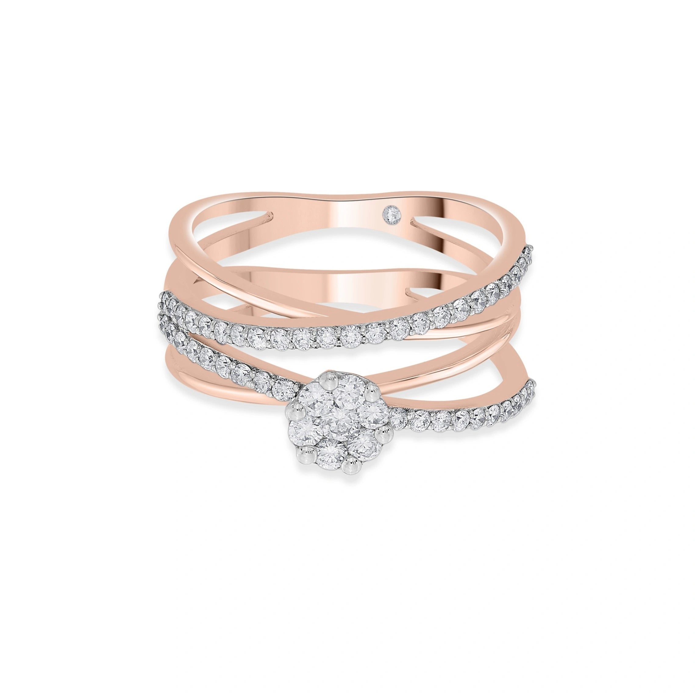 Enchante Celestial Bloom Ring - Zen Diamond India