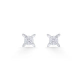 Solitaire Petite Blossom Studs - Zen Diamond India