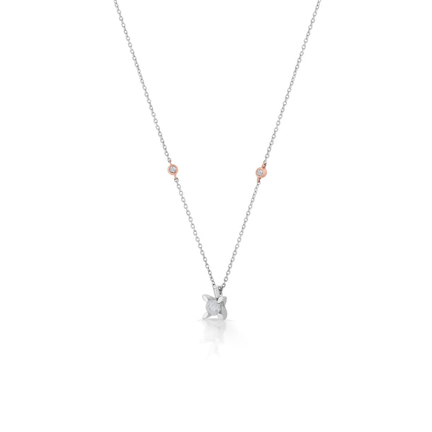 Solitaire Luna Spark Pendant - Zen Diamond India