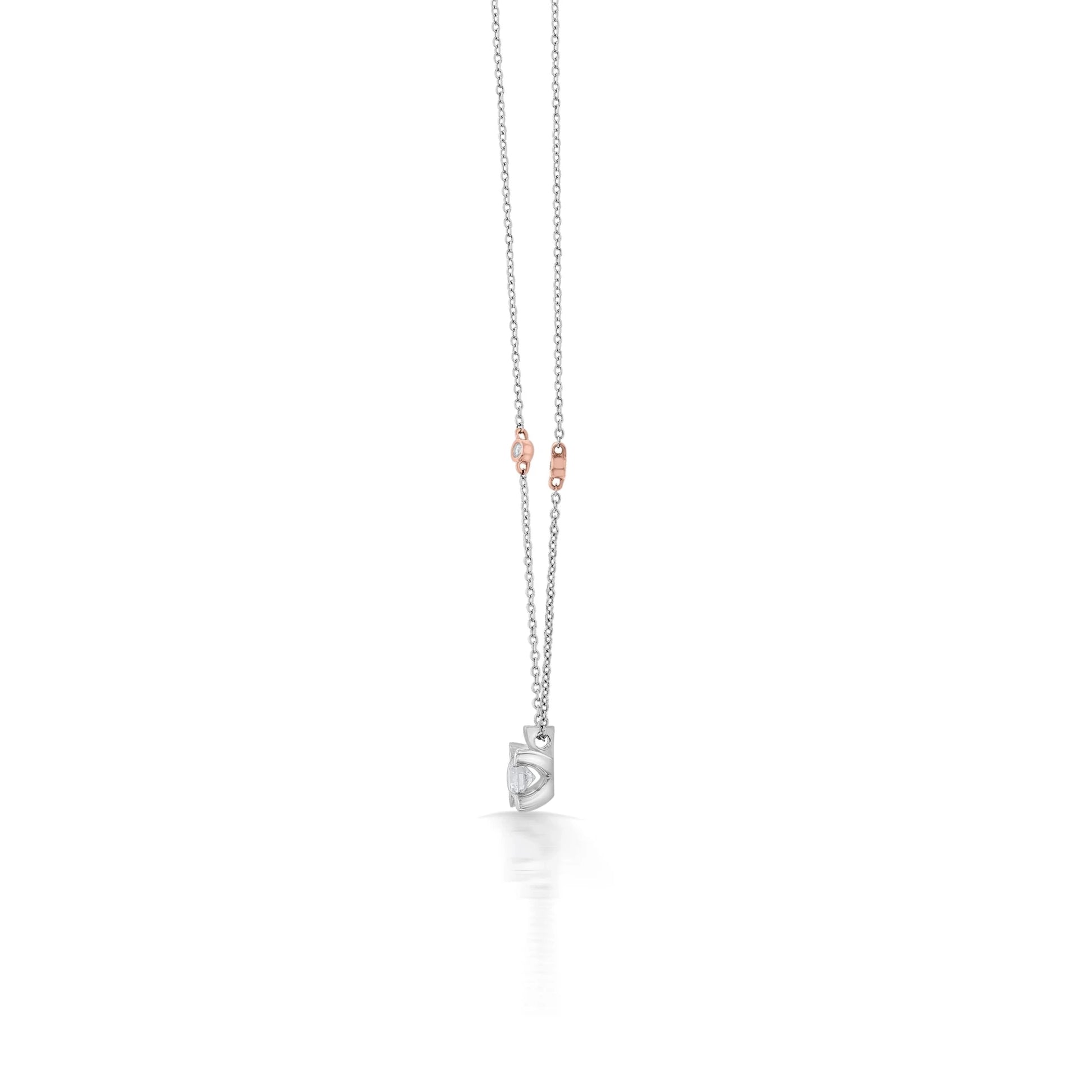 Solitaire Luna Spark Pendant - Zen Diamond India