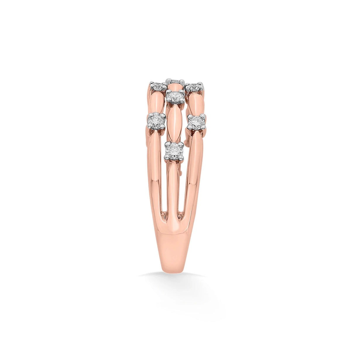 Sassy Diamond Honeycomb Ring - Zen Diamond India