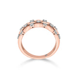 Sassy Diamond Honeycomb Ring - Zen Diamond India