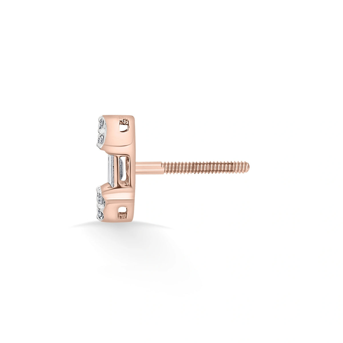 Deck Up Art Deco Radiance Studs - Zen Diamond India