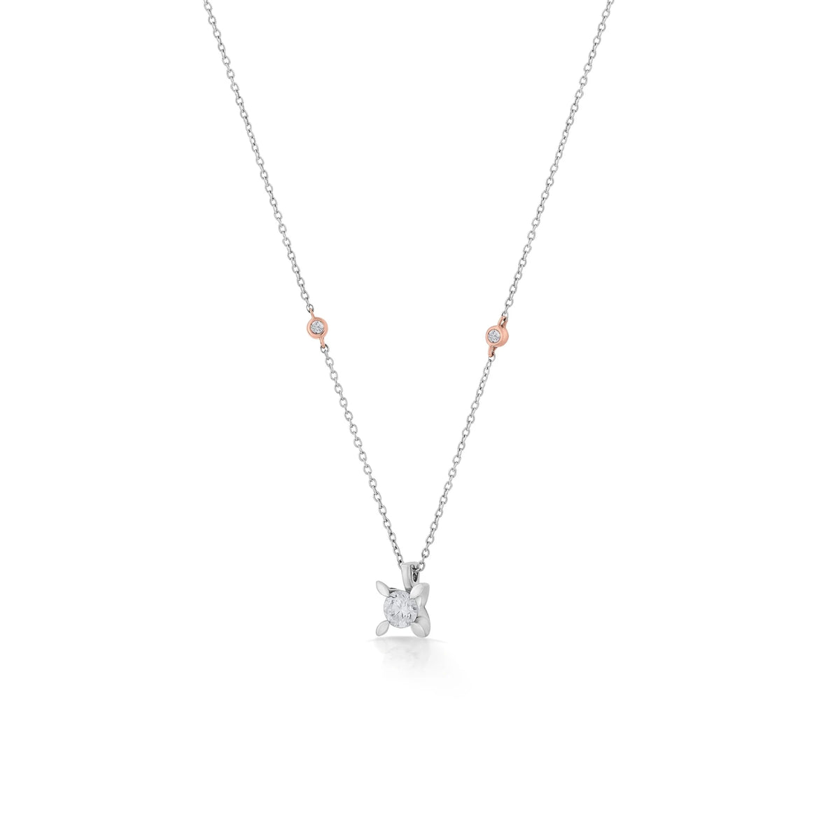 Solitaire Starlight Promise Pendant - Zen Diamond India