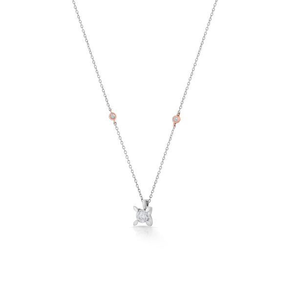 Solitaire Starlight Promise Pendant - Zen Diamond India