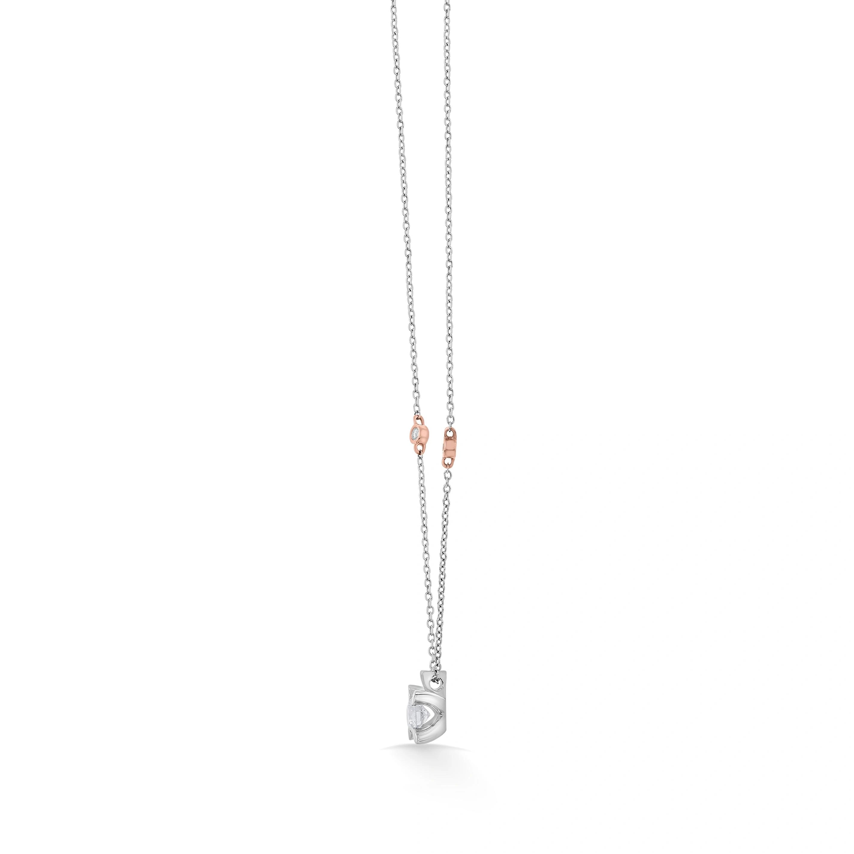 Solitaire Starlight Promise Pendant - Zen Diamond India