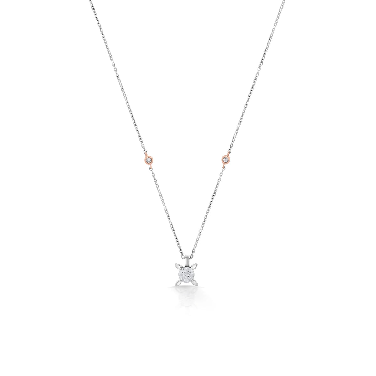 Solitaire Starlight Promise Pendant - Zen Diamond India