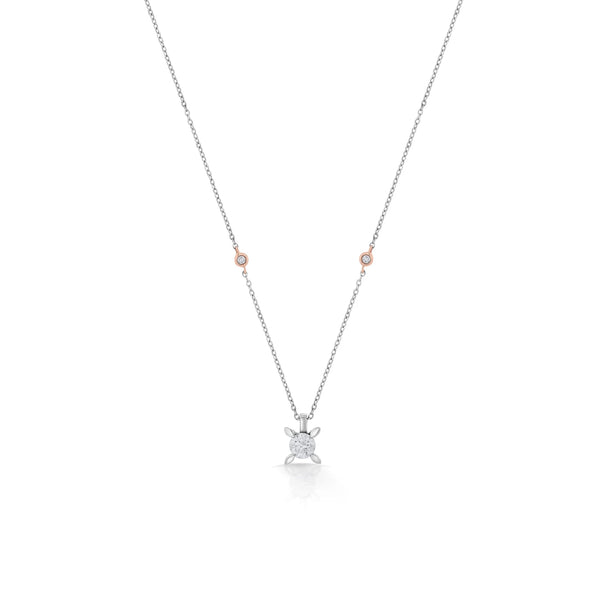 Solitaire Starlight Promise Pendant - Zen Diamond India