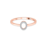 Boujee Celestial Oval Bloom Ring - Zen Diamond India