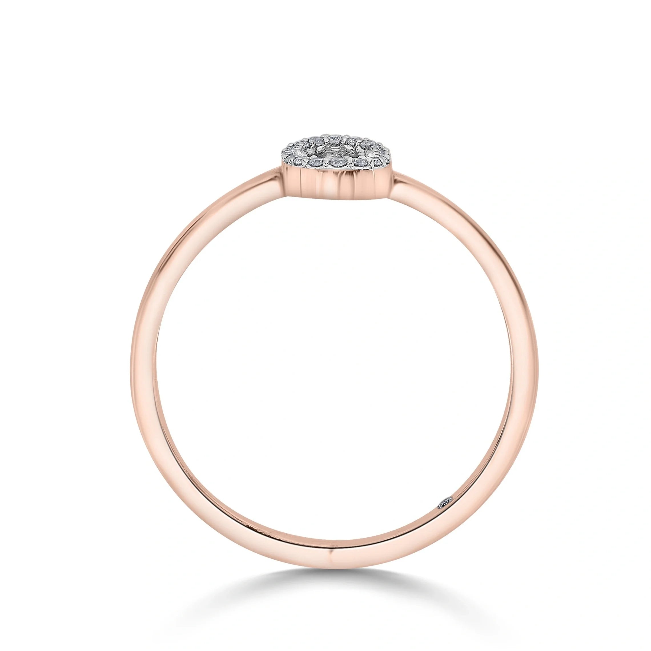 Boujee Celestial Oval Bloom Ring - Zen Diamond India