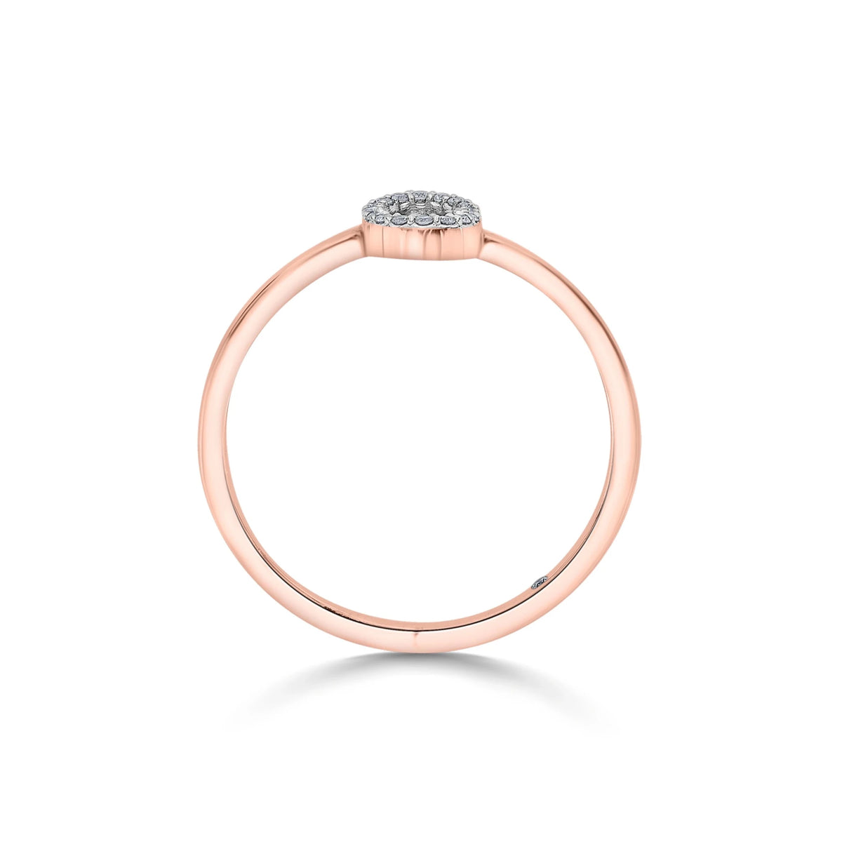 Boujee Celestial Oval Bloom Ring - Zen Diamond India