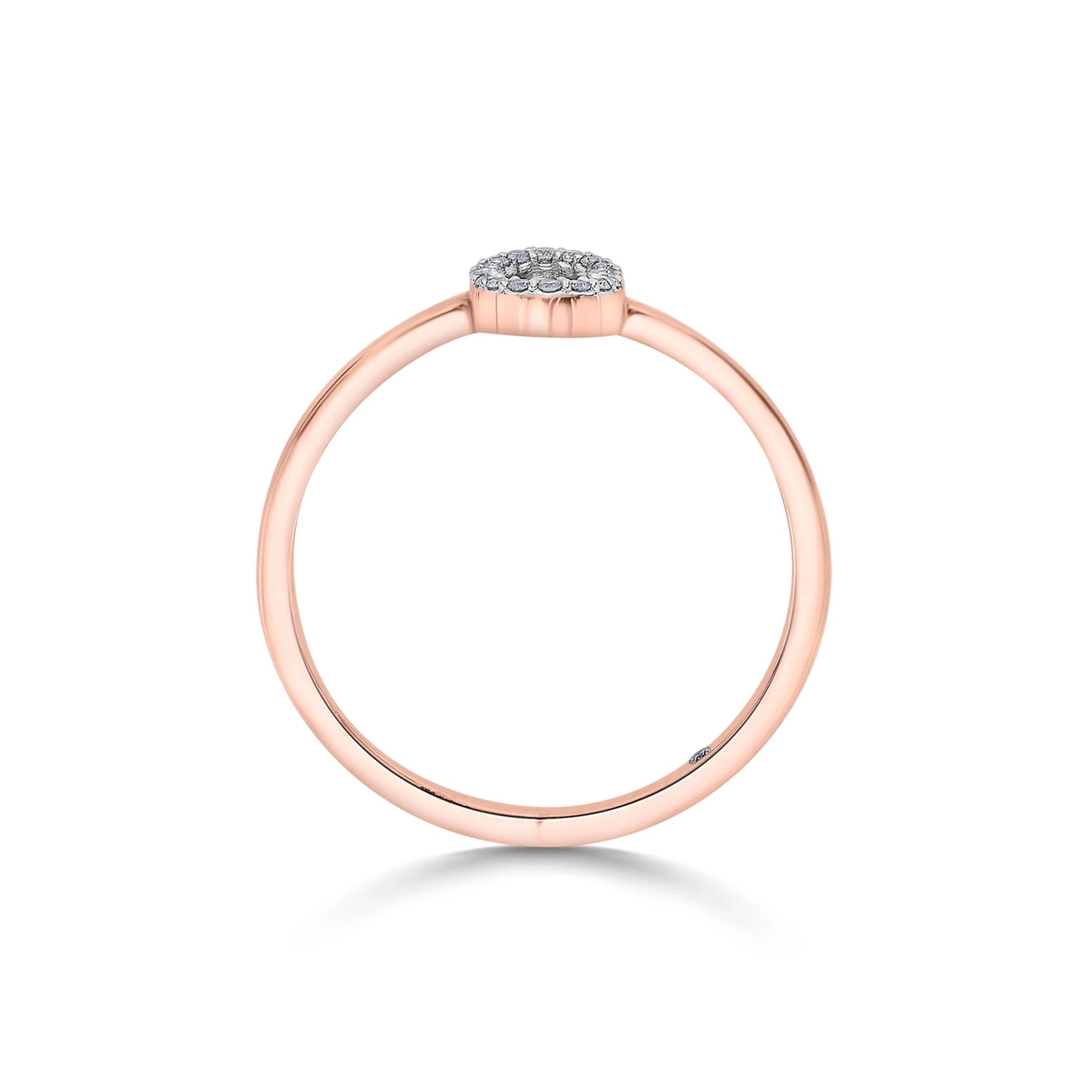 Boujee Celestial Oval Bloom Ring - Zen Diamond India
