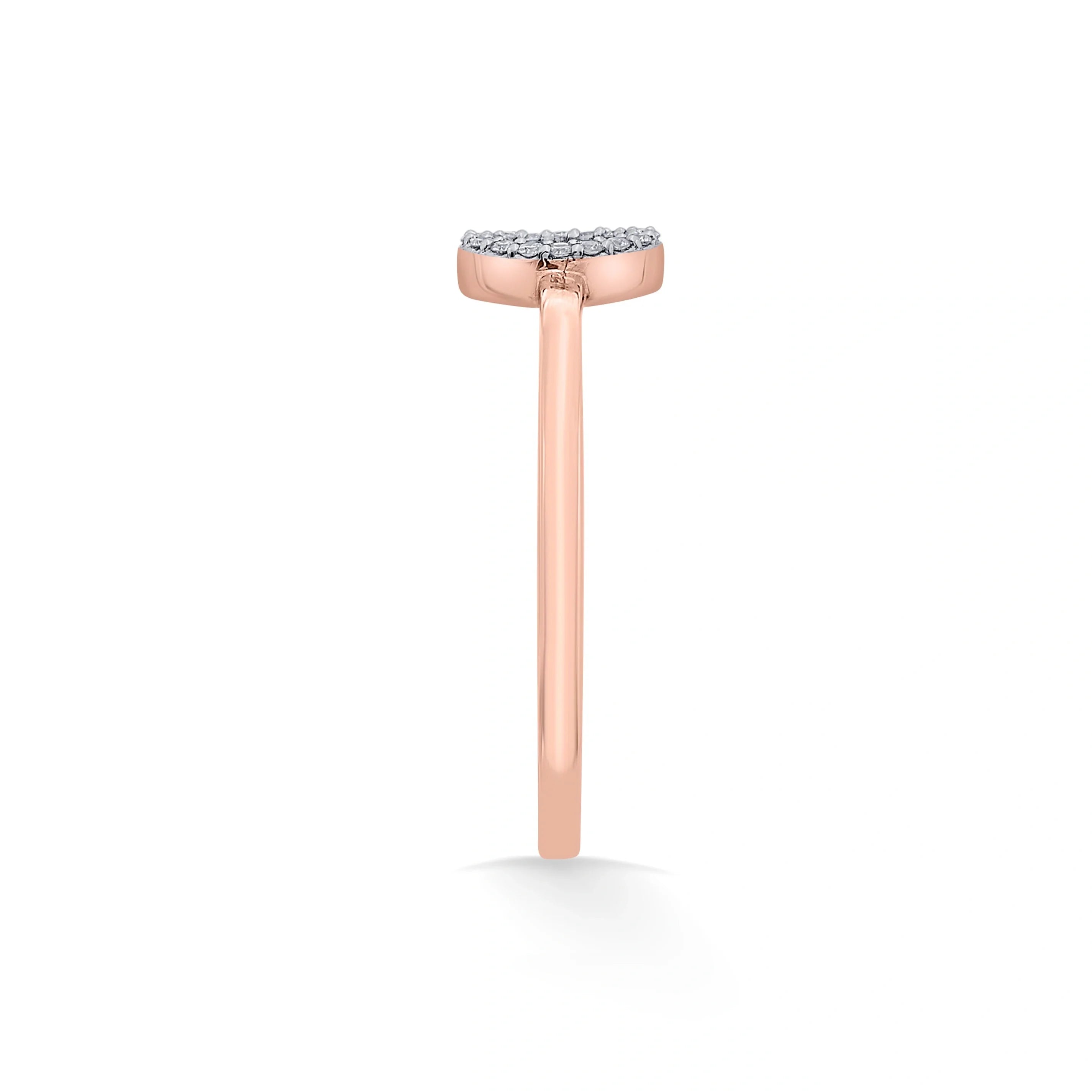 Boujee Celestial Oval Bloom Ring - Zen Diamond India