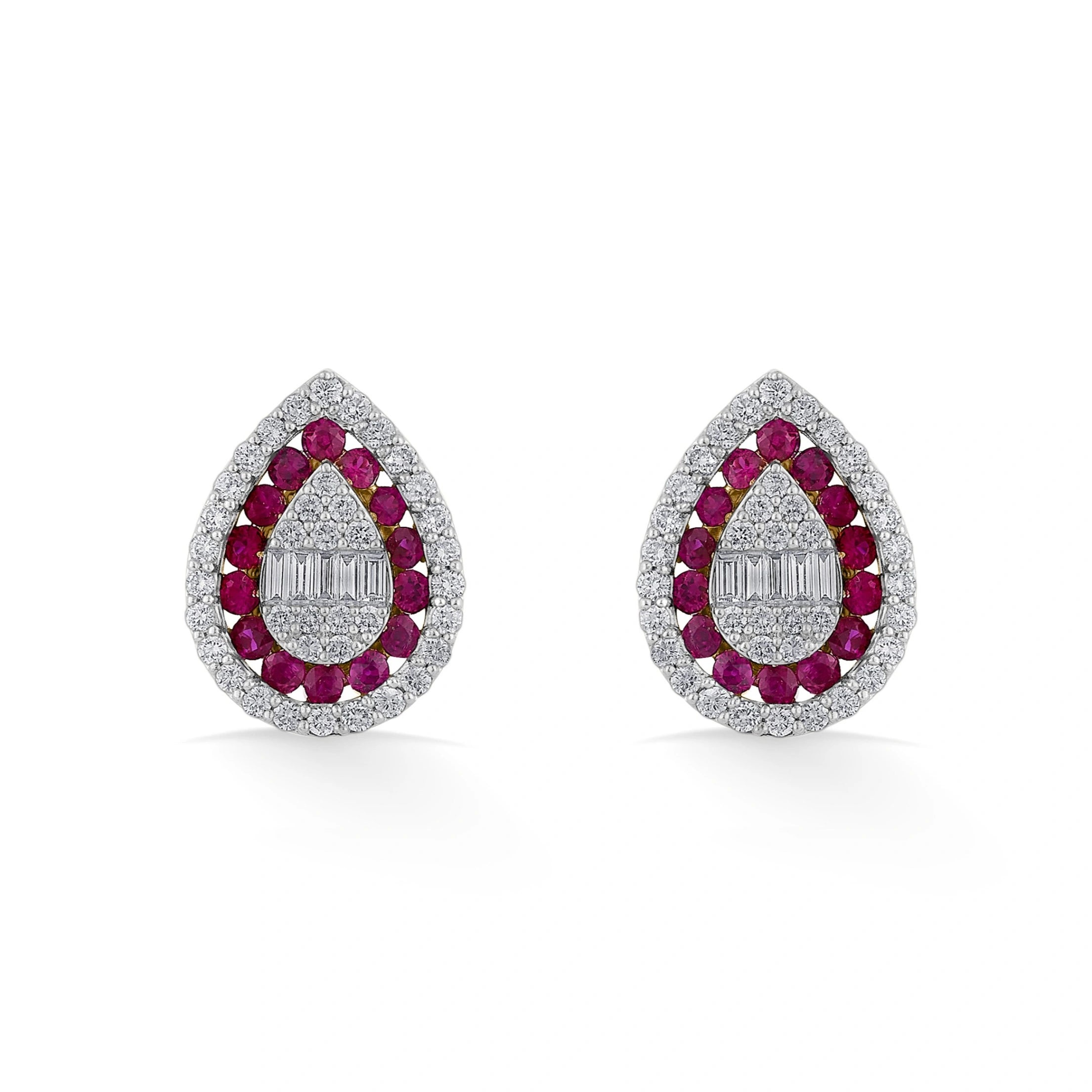 Toren Regal Teardrop Earrings - Zen Diamond India