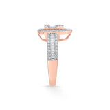 Toren Radiant Ruby Whisper Ring - Zen Diamond India
