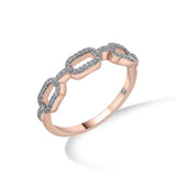 Cuban Drip Ice Link Ring